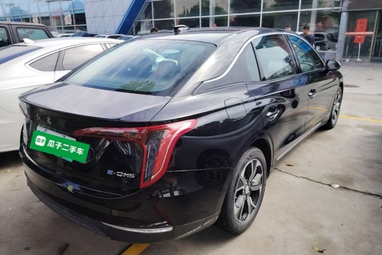 Used Hongqi E-QM5 2023 Revised Version Basic Travel Edition Rear Right 45 Deg