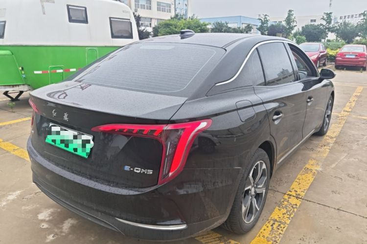 Used Hongqi E-QM5 2023 Revised Version Basic Travel Edition Rear Right 45 Deg