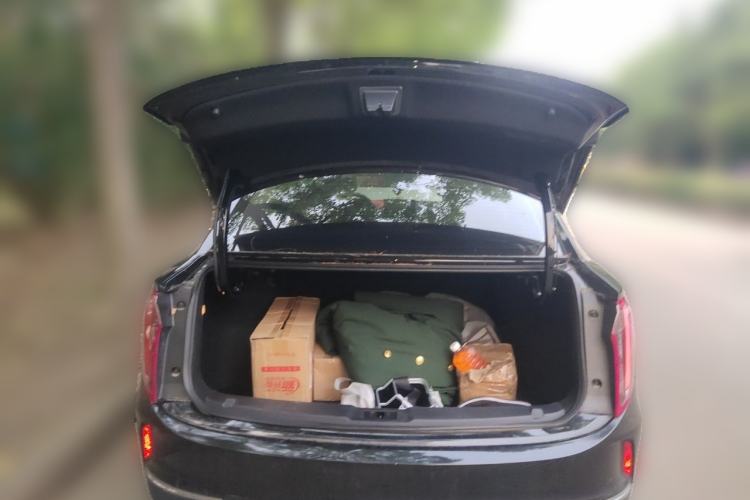 Used Hongqi E-QM5 2023 Revised Version Basic Travel Edition Trunk