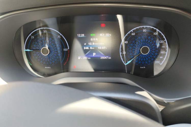 Used Hongqi E-QM5 2023 560km PLUS Odometer Close Up