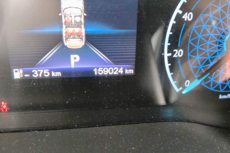 Used Hongqi E-QM5 2023 620km PLUS Odometer Close Up