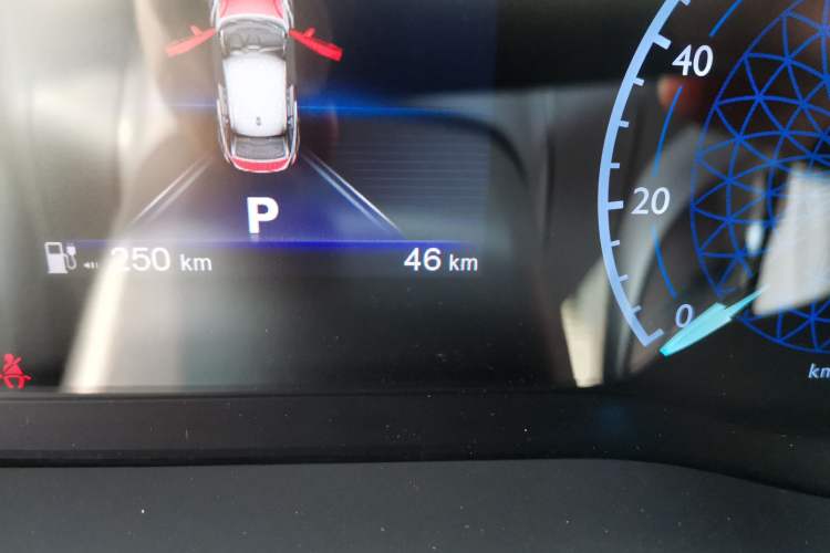 Used Hongqi E-QM5 2023 620km PLUS Odometer Close Up