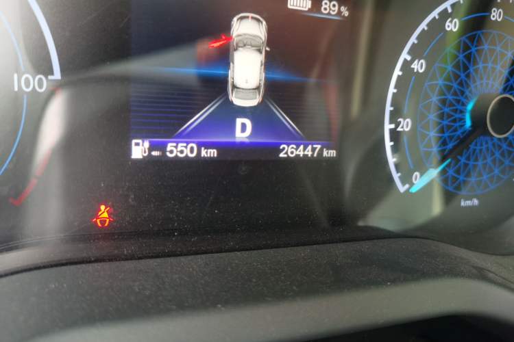 Used Hongqi E-QM5 2023 620km PLUS Odometer Close Up