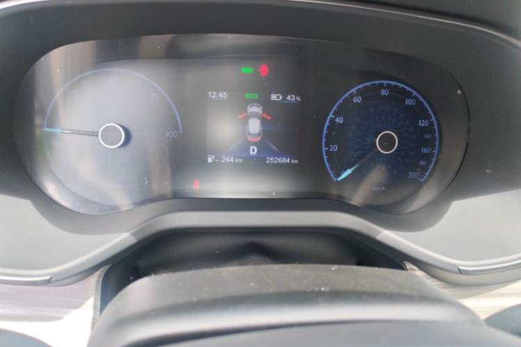 Used Hongqi E-QM5 2023 620km PLUS Odometer Close Up