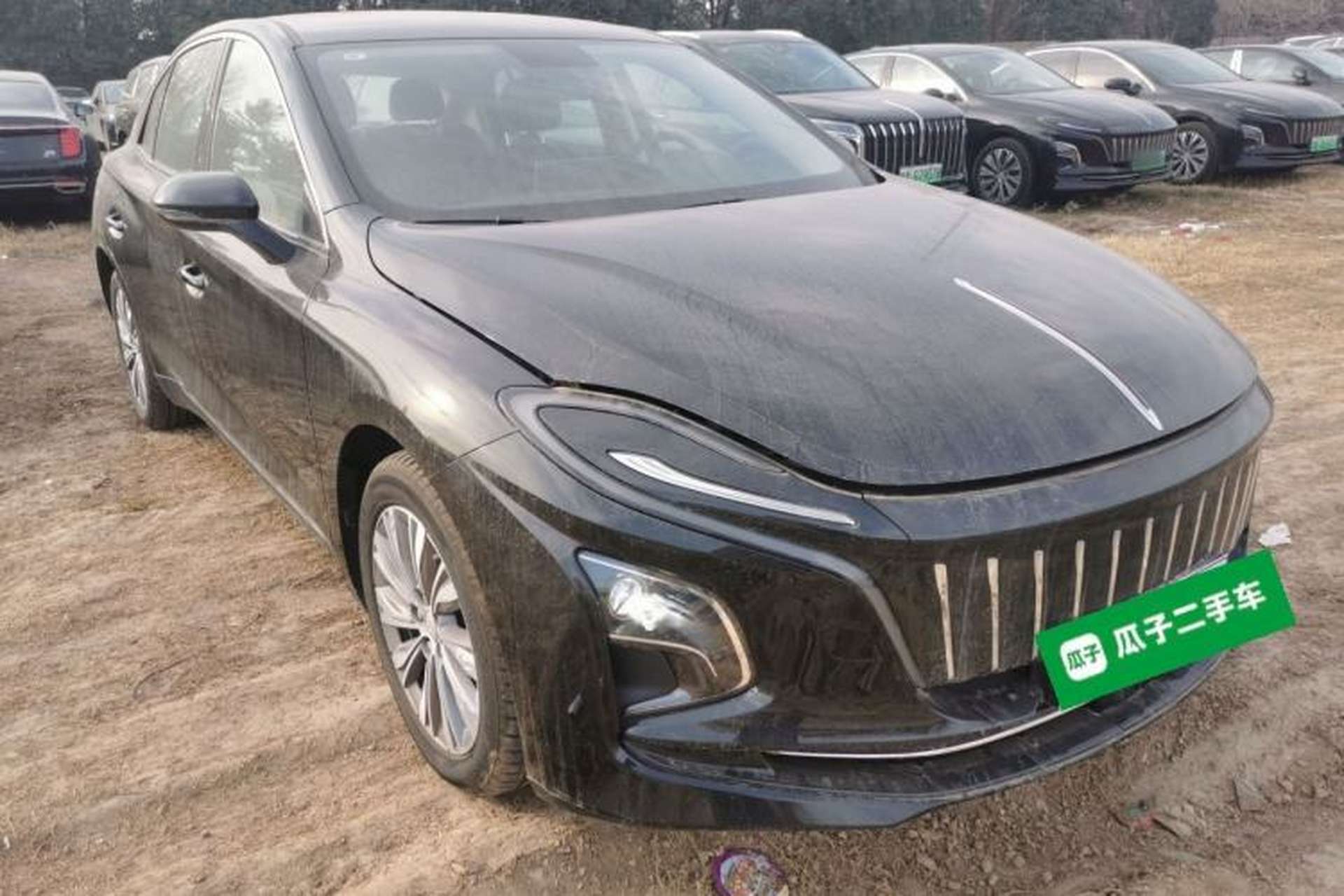 Used Hongqi E-QM5 2024 500km Range Edition Front Right 45 Deg
