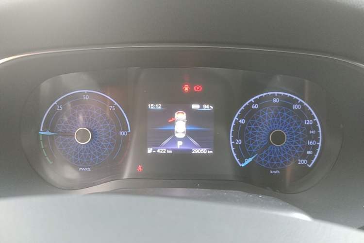 Used Hongqi E-QM5 2024 450km Range Commuter Version Instrument Cluster