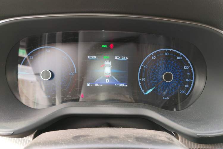 Used Hongqi E-QM5 2024 450km Range Commuter Version Instrument Cluster