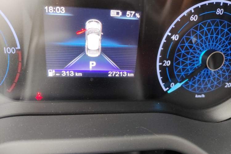 Used Hongqi E-QM5 2024 560km PLUS Odometer Close Up