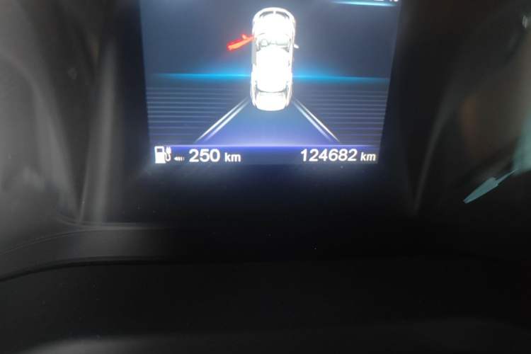Used Hongqi E-QM5 2024 500km Range Edition Odometer Close Up