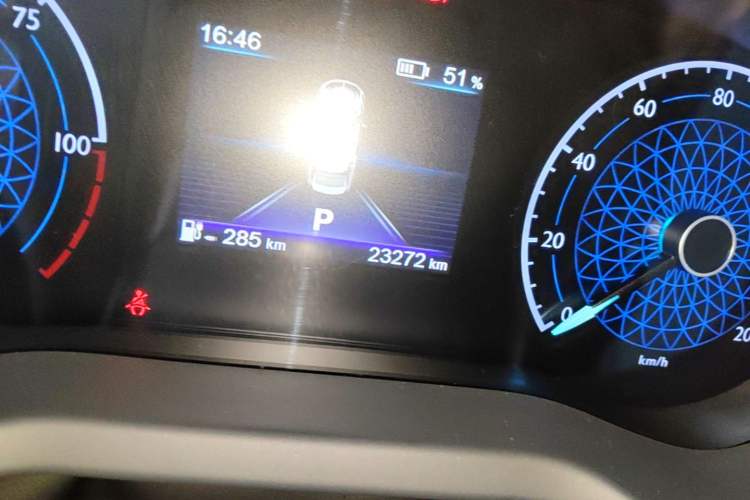 Used Hongqi E-QM5 2024 560km PLUS Odometer Close Up
