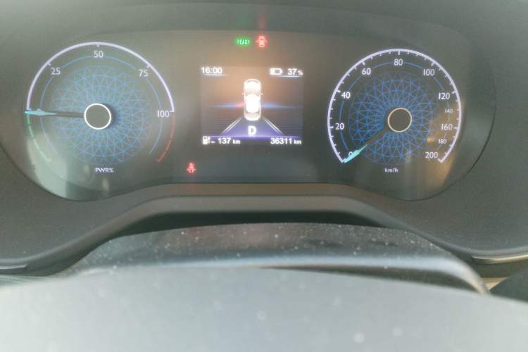 Used Hongqi E-QM5 2024 560km PLUS Odometer Close Up