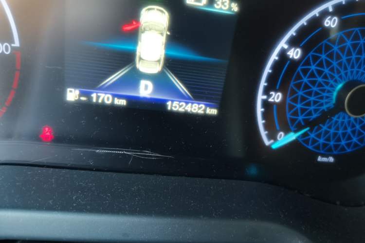 Used Hongqi E-QM5 2024 560km PLUS Odometer Close Up