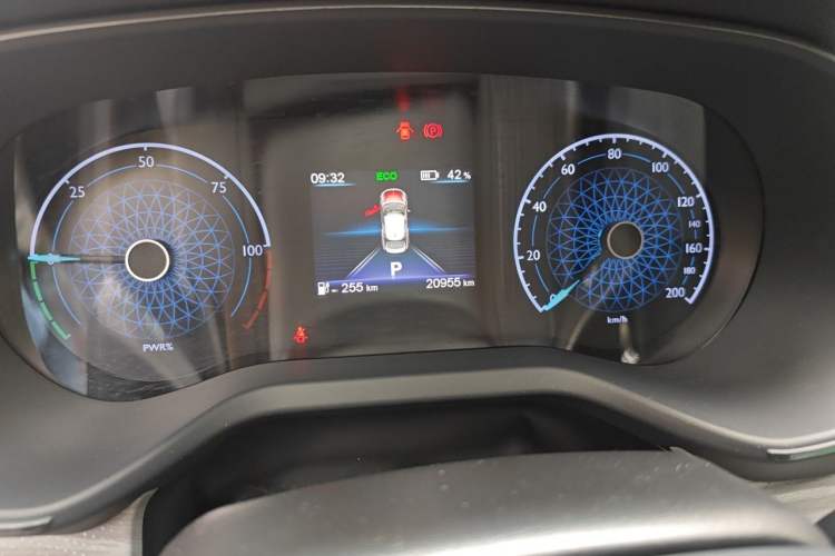 Used Hongqi E-QM5 2024 560km PLUS Odometer Close Up