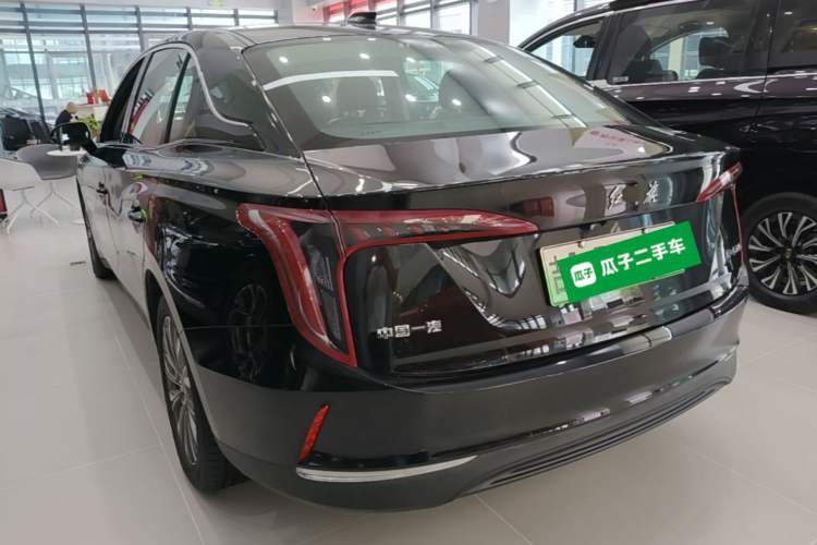 Used Hongqi E-QM5 2024 450km Range Commuter Version Rear Left 45 Deg