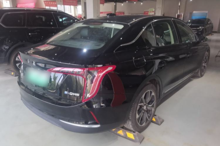 Used Hongqi E-QM5 2024 450km Range Commuter Version Rear Right 45 Deg