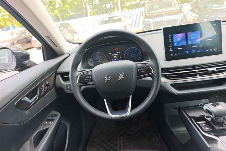 Used Hongqi E-QM5 2024 450km Range Commuter Version Steering Wheel