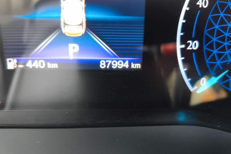 Used Hongqi E-QM5 2024 610 km PLUS Odometer Close Up