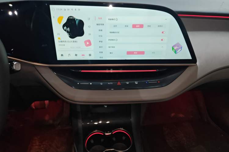 Used Hongqi EH7 2024 820 Pro Audio And AC Panel