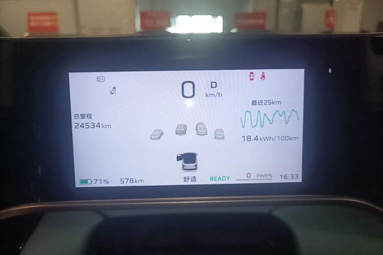 Used Hongqi EH7 2024 820 Pro Instrument Cluster
