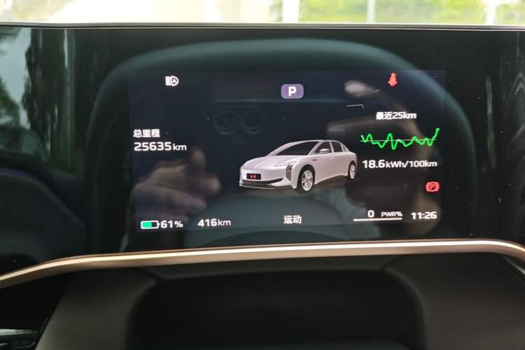 Used Hongqi EH7 2024 690 Pro Instrument Cluster