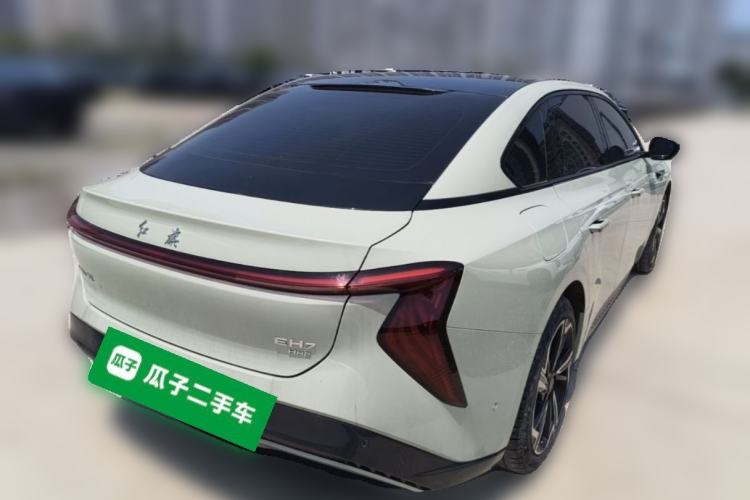 Used Hongqi EH7 2024 760 Pro+ Four-Wheel Drive Version Rear Right 45 Deg