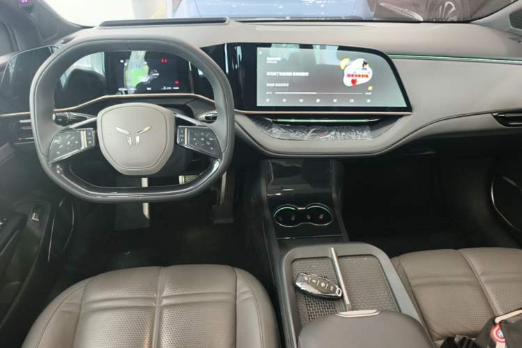 Used Hongqi EH7 2024 760 Pro+ Four-Wheel Drive Version Center Console