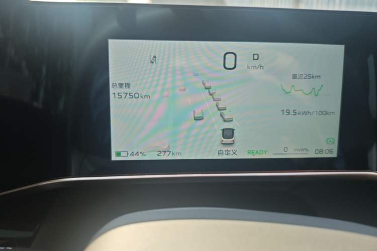 Used Hongqi EH7 2025 640 All-Wheel Drive Smart Selection Edition Instrument Cluster