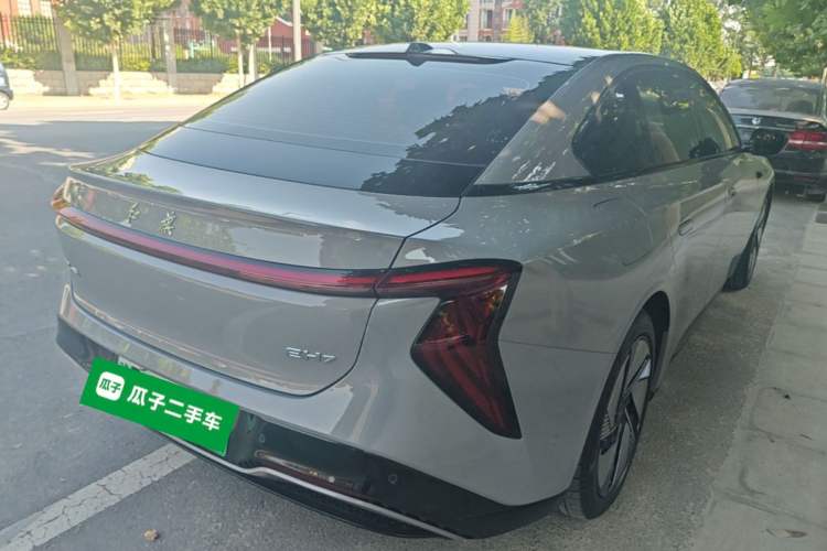 Used Hongqi EH7 2025 640 All-Wheel Drive Smart Selection Edition Rear Right 45 Deg