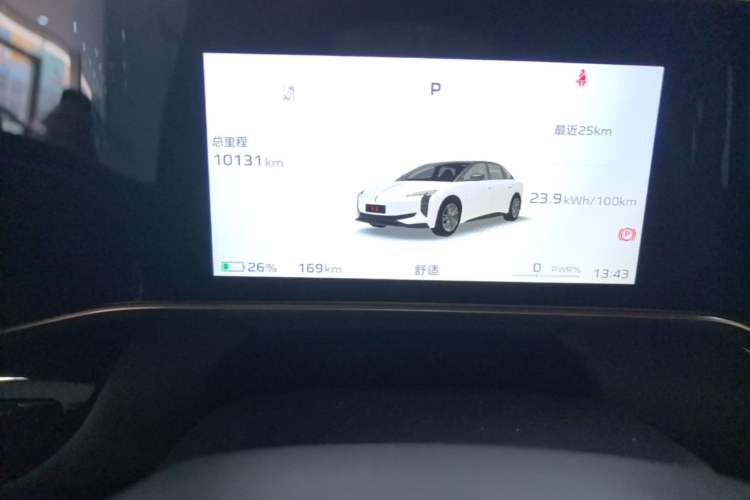 Used Hongqi EH7 2025 640 All-Wheel Drive Smart Selection Edition Instrument Cluster