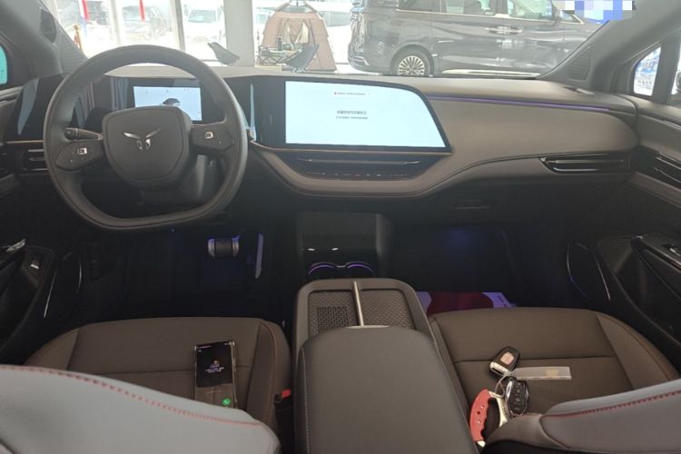 Used Hongqi EH7 2025 600 Smart Selection Edition Center Console
