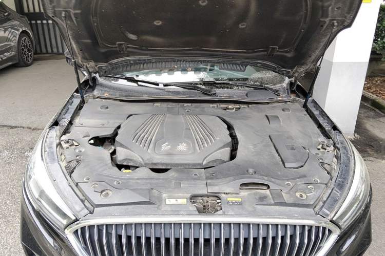 Used Hongqi H5 2018 30TD Dynamic Edition Engine Bay
