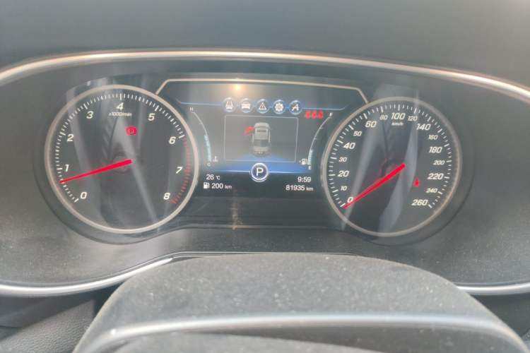 Used Hongqi H5 2018 30TD Smart Connect Enjoy Edition Instrument Cluster