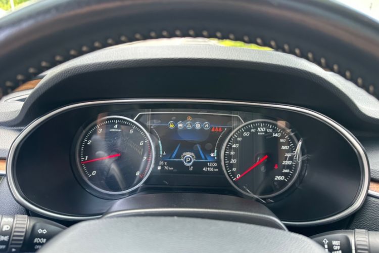 Used Hongqi H5 2018 30TD Smart Connective Dynamic 60th Anniversary Edition Odometer Close Up