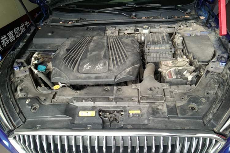 Used Hongqi H5 2018 30TD Dynamic Edition Engine Bay