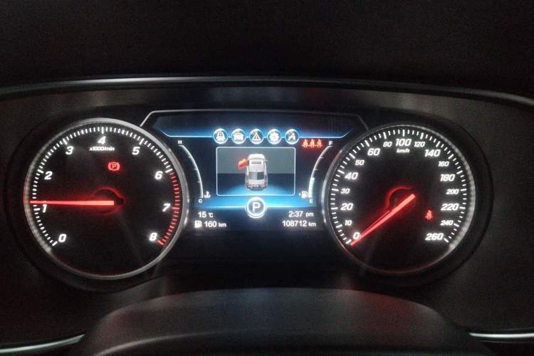 Used Hongqi H5 2018 30TD Smart Connect Dynamic Edition Instrument Cluster