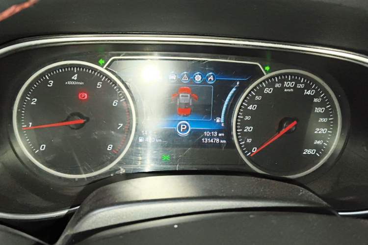 Used Hongqi H5 2018 30TD Smart Connect Dynamic Edition Instrument Cluster