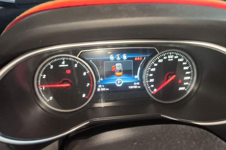 Used Hongqi H5 2018 30TD Smart Connect Dynamic Edition Instrument Cluster