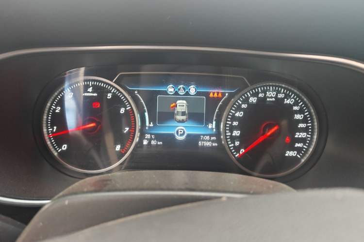 Used Hongqi H5 2018 30TD Smart Connect Dynamic Edition Instrument Cluster