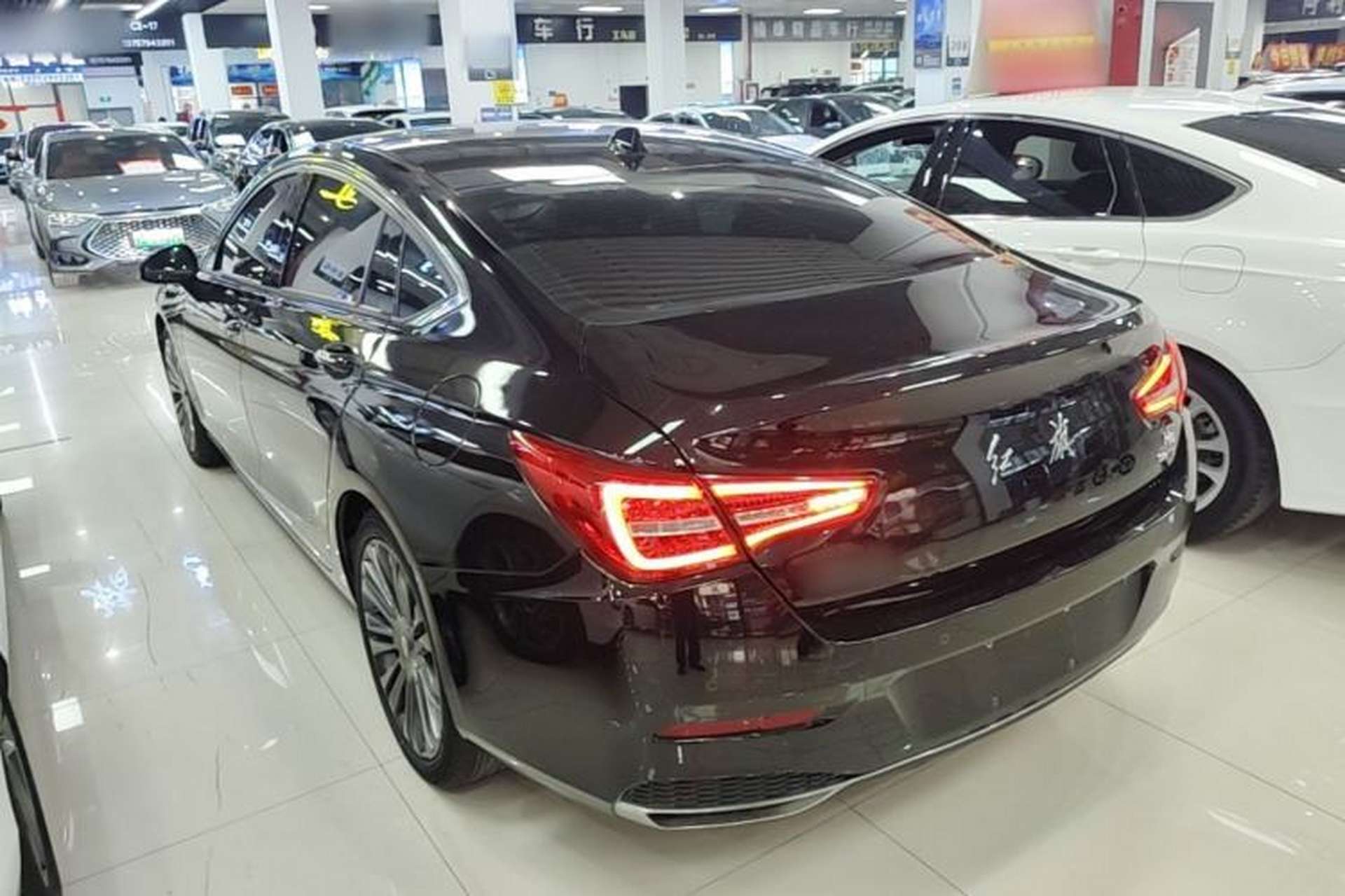 Used Hongqi H5 2019 30TD Smart Connect Dynamic Edition Rear Left 45 Deg