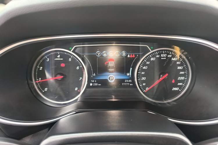 Used Hongqi H5 2019 30TD Smart Connect Dynamic Edition Instrument Cluster