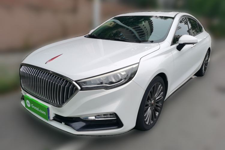 Used Hongqi H5 2019 30TD Smart Connect Dynamic Edition Guazi used car, China used car export, Used car for sale, Used Hongqi cars, Cheapest cars for sale