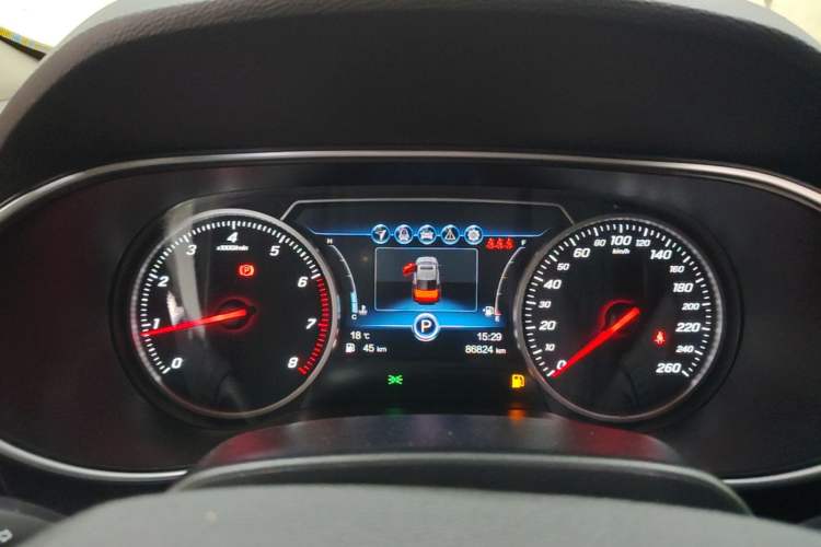 Used Hongqi H5 2019 30TD Smart Connect Dynamic Edition Instrument Cluster