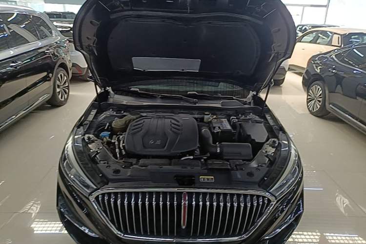 Used Hongqi H5 2020 1.8T Automatic ZhiLian QiYun Edition Engine Bay