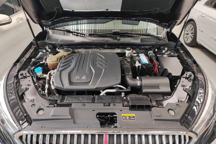 Used Hongqi H5 2020 1.5T DCT Flagship Edition Engine Bay