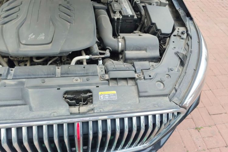 Used Hongqi H5 2020 1.8T Automatic ZhiLian QiYun Edition Engine Bay Left