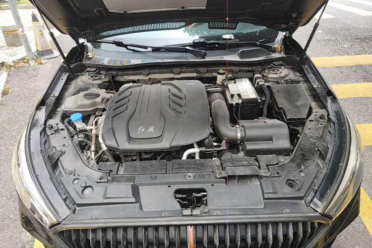 Used Hongqi H5 2020 1.8T Automatic ZhiLian QiYun Edition Engine Bay