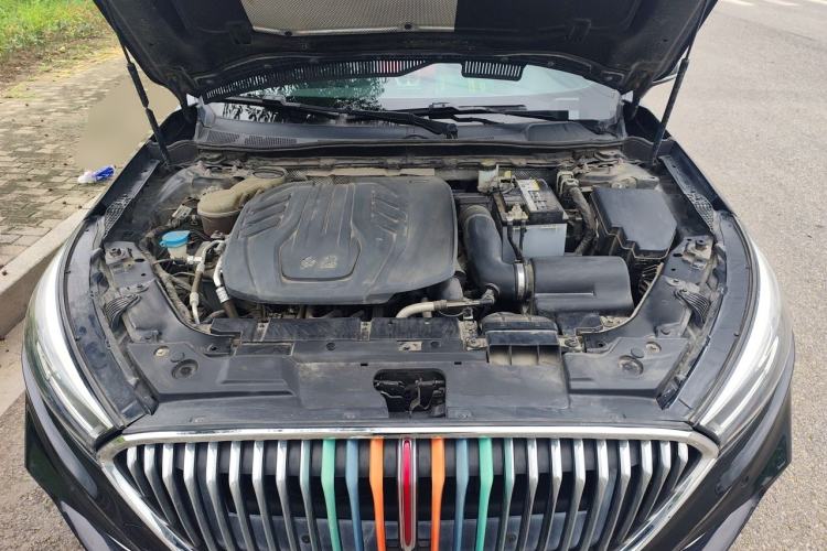 Used Hongqi H5 2020 1.8T Automatic Smart Connect Flagship Edition Engine Bay