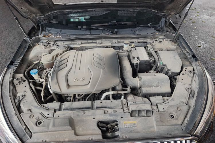 Used Hongqi H5 2020 1.8T Automatic ZhiLian QiYun Edition Engine Bay