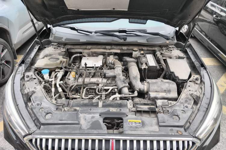 Used Hongqi H5 2020 1.8T Automatic ZhiLian QiYun Edition Engine Bay