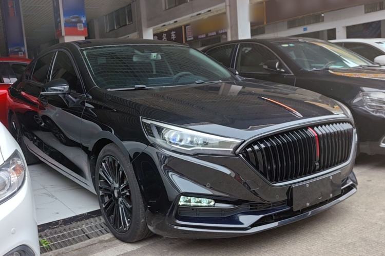 Used Hongqi H5 2020 1.8T Automatic Smart Connect Flagship Edition Front Right 45 Deg